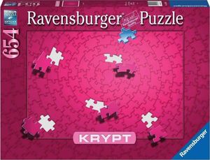 Ravensburger Puzzle 654 el. Krypt Różowe 1