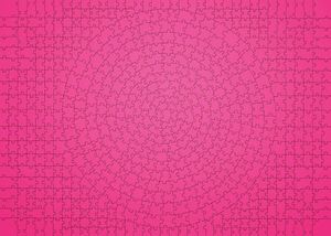 Ravensburger Puzzle 654 el. Krypt Różowe 2