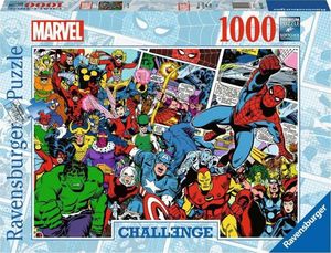 Ravensburger Puzzle 1000 elementów Challange Marvel 1