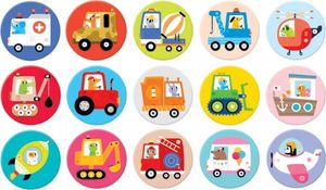 Czuczu Gra Memorki pojazdy 2