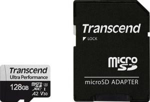 Karta Transcend Ultra Performance 340S MicroSDXC 128 GB Class 10 UHS-I/U3 A2 V30 (TS128GUSD340S) 1