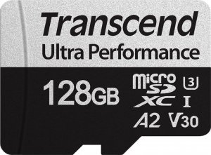 Karta Transcend 340S MicroSDXC 128 GB Class 10 UHS-I/U3 A2 V30 (TS128GUSD340S) 1