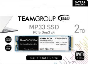 Dysk SSD TeamGroup MP33 2TB M.2 2280 PCI-E x4 Gen3 NVMe (TM8FP6002T0C101) 4