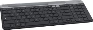 Klawiatura Logitech K580 Slim Multi-device Bezprzewodowa Czarno-szara US (920-009208) 2
