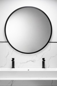 Bateria umywalkowa KFA Logon stojąca czarny (5132-815-81) 6