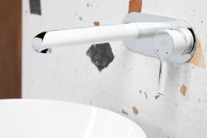 Bateria umywalkowa KFA Angelit podtynkowa biały (4729-810-40) 3