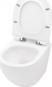 Miska WC Rea REA-C1259 Miska wisząca Carlo mini tornado z deską duroplast slim wolnoop CE.REA.MW-CARLO-MINI-TORNAD 6