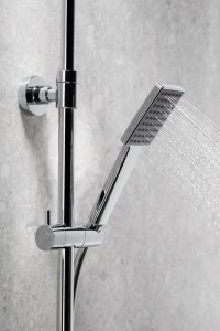 Zestaw prysznicowy KFA Logon z deszczownicą z baterią termostatyczną chrom (5746-910-00) 4