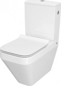 Zestaw kompaktowy WC Cersanit Crea Cleanon 010/020, deska Slim (K114-022) 1