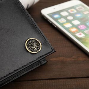 Betlewski BETLEWSKI Skórzany portfel męski CLASSIC 4