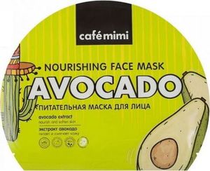 Cafe Mimi Odżywcza maska z ekstraktem awokado 1