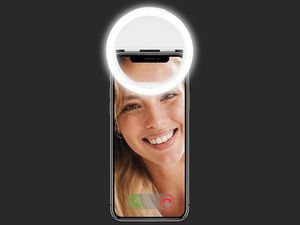 Lampa pierścieniowa Tracer Selfie 5561 K, klips (TRAOSW46799) 4