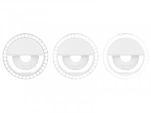 Lampa pierścieniowa Tracer Selfie 5561 K, klips (TRAOSW46799) 6