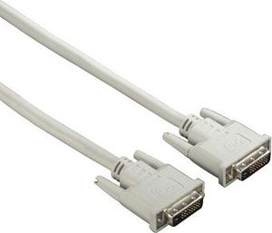 Kabel Hama DVI-D - DVI-D 1.5m biały (002009310000) 1
