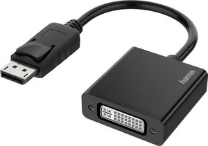 Adapter AV Hama DisplayPort - DVI-I czarny (002003360000) 1