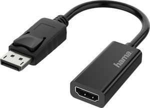 Adapter AV Hama DisplayPort - HDMI czarny (002003350000) 1