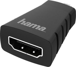 Adapter AV Hama HDMI Micro - HDMI czarny (002003480000) 1