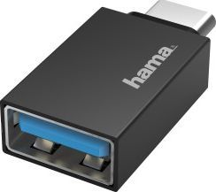 Adapter USB Hama USB-C - USB Czarny  (002003110000) 1