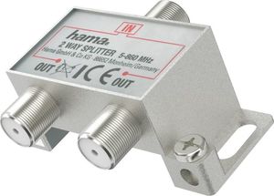 Hama Rozgałęźnik 00205230 CATV gniazdo F - 2x gniazdo F 2