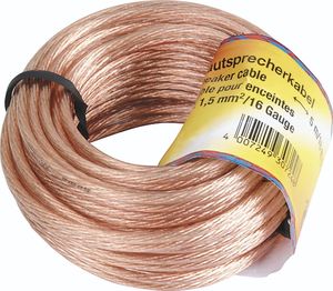 Przewód Hama KABEL GŁOŚNIKOWY 2X1,55MM 10M 2
