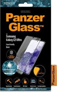 PanzerGlass E2E Microfracture do Galaxy S21 Ultra Case Friendly Finger Print AntiBacterial 3