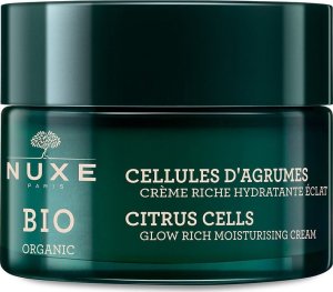 Nuxe Bio Citrus Cells Rozświetlający krem nawilżający o bogatej konsystencji z ekstraktem z cytrusów 50ml 1