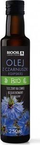 BIOOIL Olej z czarnuszki egipskiej tłoczony na zimno nierafinowany Bio 250 ml - Biooil 1