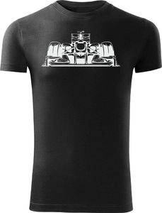 Topslang Koszulka z Formuła 1 męska czarna SLIM XL 1