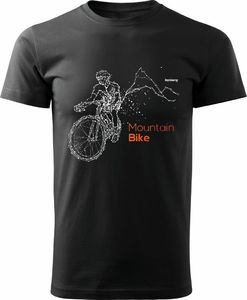 Topslang Koszulka rowerowa MTB mountain bike męska czarna REGULAR S 1
