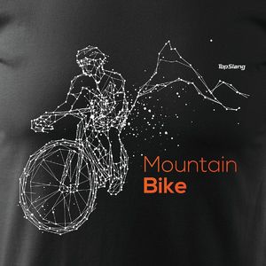 Topslang Koszulka rowerowa MTB mountain bike męska czarna REGULAR S 2