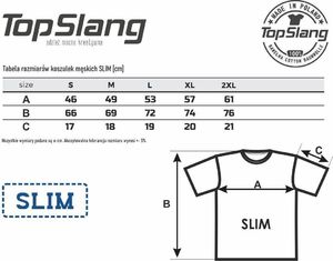 Topslang Koszulka motocyklowa z motocyklem BMW GS 1250 ADVENTURE męska czarna SLIM S 3