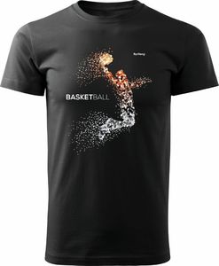 Topslang Koszulka koszykówka Dot Basketball męska czarna REGULAR XXL 1