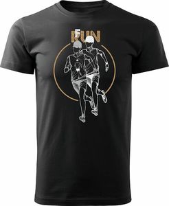 Topslang Koszulka dla biegacza do triathlonu męska czarna REGULAR S 1