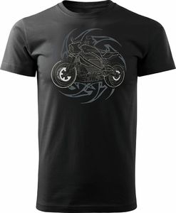 Topslang Koszulka motocyklowa z motocyklem Harley Livewire męska czarna REGULAR M 1