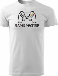 Topslang Koszulka z padem do gry Game Master męska biała REGULAR S 1