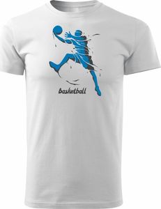 Topslang Koszulka koszykówka koszykarz Basketball męska biała REGULAR S 1
