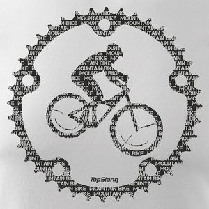 Topslang Koszulka rowerowa Mountain Bike męska biała REGULAR XL 2