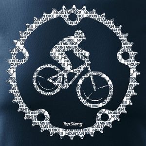 Topslang Koszulka rowerowa Mountain Bike męska granatowa REGULAR M 2