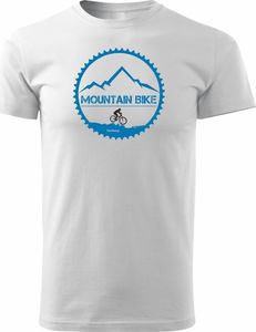 Topslang Koszulka rowerowa Mountain Bike MTB męska biała REGULAR S 1
