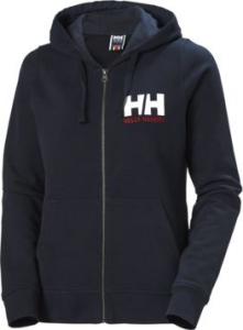 Helly Hansen Bluza damska Logo Full Zip Hoodie Navy r. M (33994_597) 1