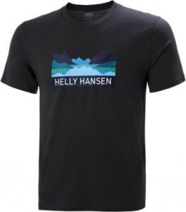 Helly Hansen Koszulka męska Nord Graphic T-shirt Ebony r. L (62978_980) 1