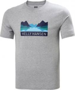 Helly Hansen Koszulka męska Nord Graphic T-shirt Grey Melange r. L (62978_949) 1