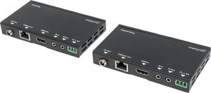 System przekazu sygnału AV Manhattan EXTENDER HDMI HDBASET PO SKRĘTCE CAT6/6A/7 4K DO 40M IR POC 1