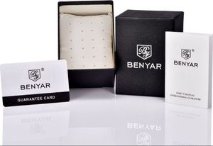 Zegarek BENYAR Blackbird srebrny-srebrny (BY5112) 8