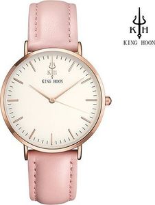 Zegarek King Hoon Star różowy złoty biały (KHSRZB) 1