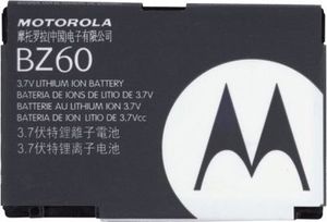 Bateria Motorola BATERIA ORYGINALNA MOTOROLA BZ60 (V3XX, V6) 1