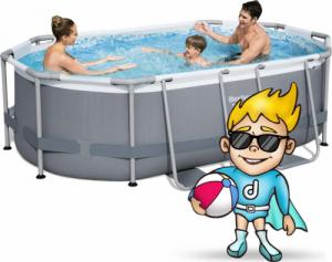 Bestway Basen stelażowy Power Steel 305x200cm 10w1 (5614A) 4