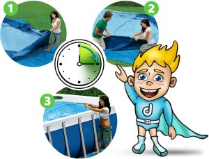 Bestway Basen stelażowy Steel Pro 305cm 16w1 (56679) 6