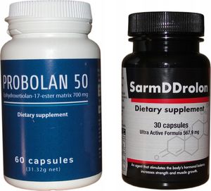 Sarm DDrolon + Probolan Mocny na masę mięśniową 1