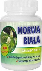 Domos Morwa biała 180 tabletek Suplement Diety Domos 1